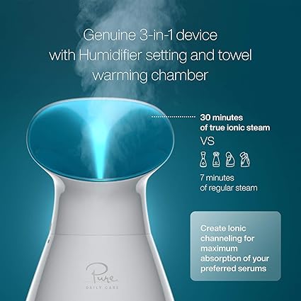 3-in-1 Nano Ionic Facial Steamer