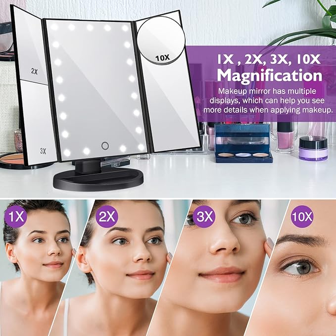 HAMSWAN Makeup Mirror Vanity