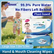 Sensitive Light Beige Wet Wipes, 99.9% Pure Water