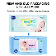 Baby Wet Wipes 99.9% EDI Pure Water No Fluorescent Agent