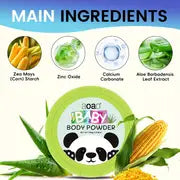 Baby Powder with Puff – Fragrance-Free, Moisturizing & Gentle