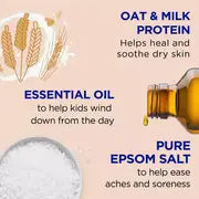 3-in-1 Oat & Milk Body Wash, Shampoo & Bubble Bath – 20 oz
