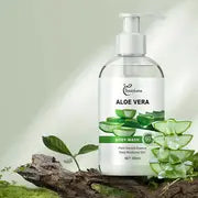 Aloe Vera Body Wash for Kids & Adults, Daily Hydrating Care