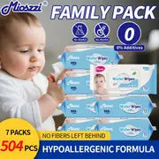 Sensitive Light Beige Wet Wipes, 99.9% Pure Water