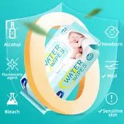 Baby Wet Wipes 99.9% EDI Pure Water No Fluorescent Agent