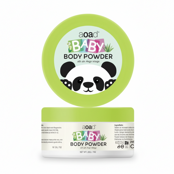 Baby Powder with Puff – Fragrance-Free, Moisturizing & Gentle