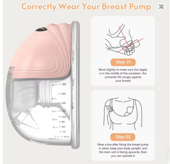 Wearable Breast Pump BPA Free