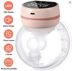 Portable Wearable Electric Breast Pump