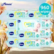 Baby Wet Wipes 99.9% EDI Pure Water No Fluorescent Agent