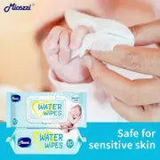 Baby Wet Wipes 99.9% EDI Pure Water No Fluorescent Agent